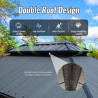 12'x14' Hardtop Gazebo with Resin Roof