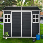 8x4ft Outdoor Resin Garden Shed