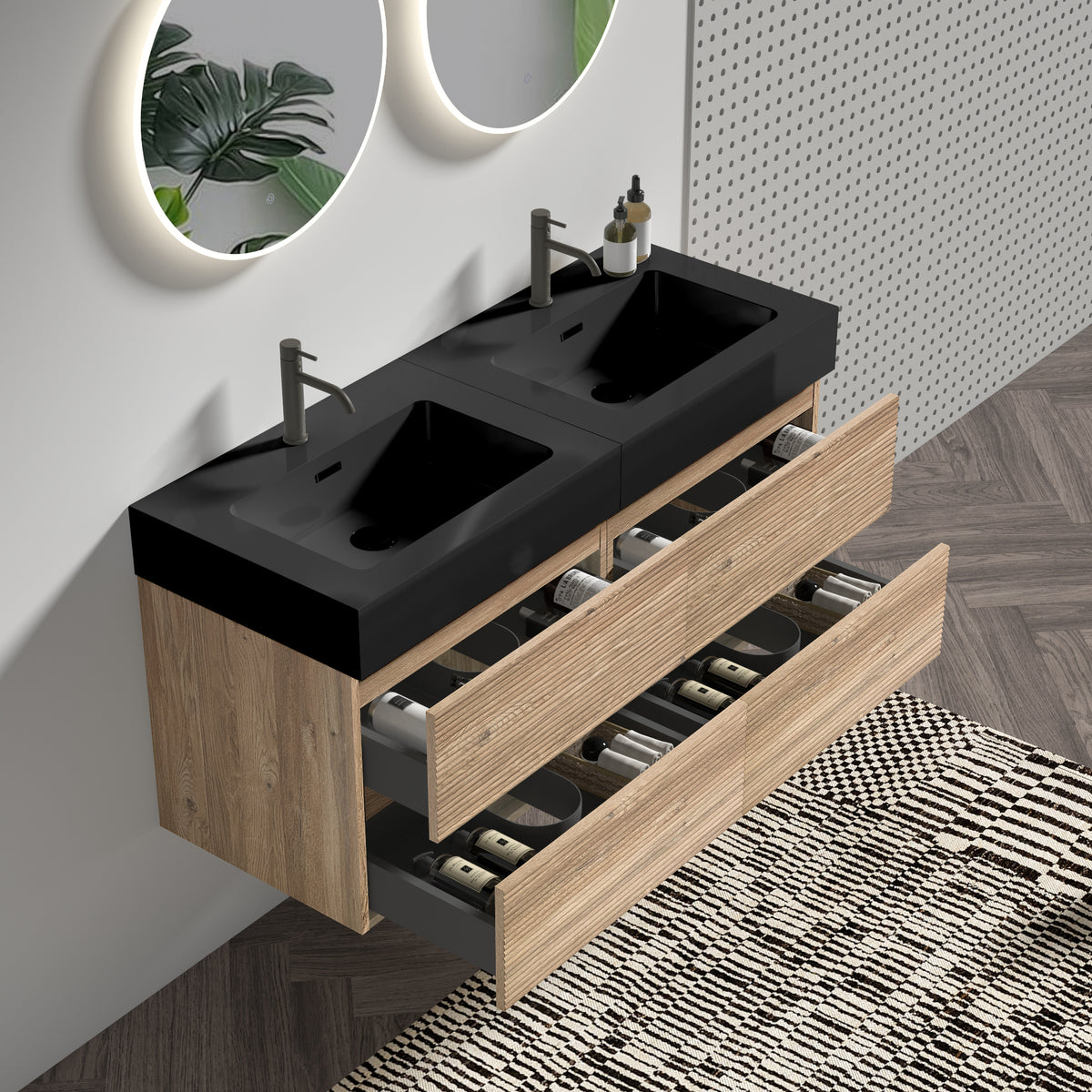 Grace 48" (24inch*2) Rough Bathroom Vanity