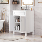 24" Bathroom Vanity with Top Sink