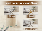 Modern Rectangular Glass Table