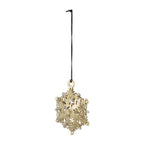 3.5x3.5" Snowflake Hanging Ornament Set of 12