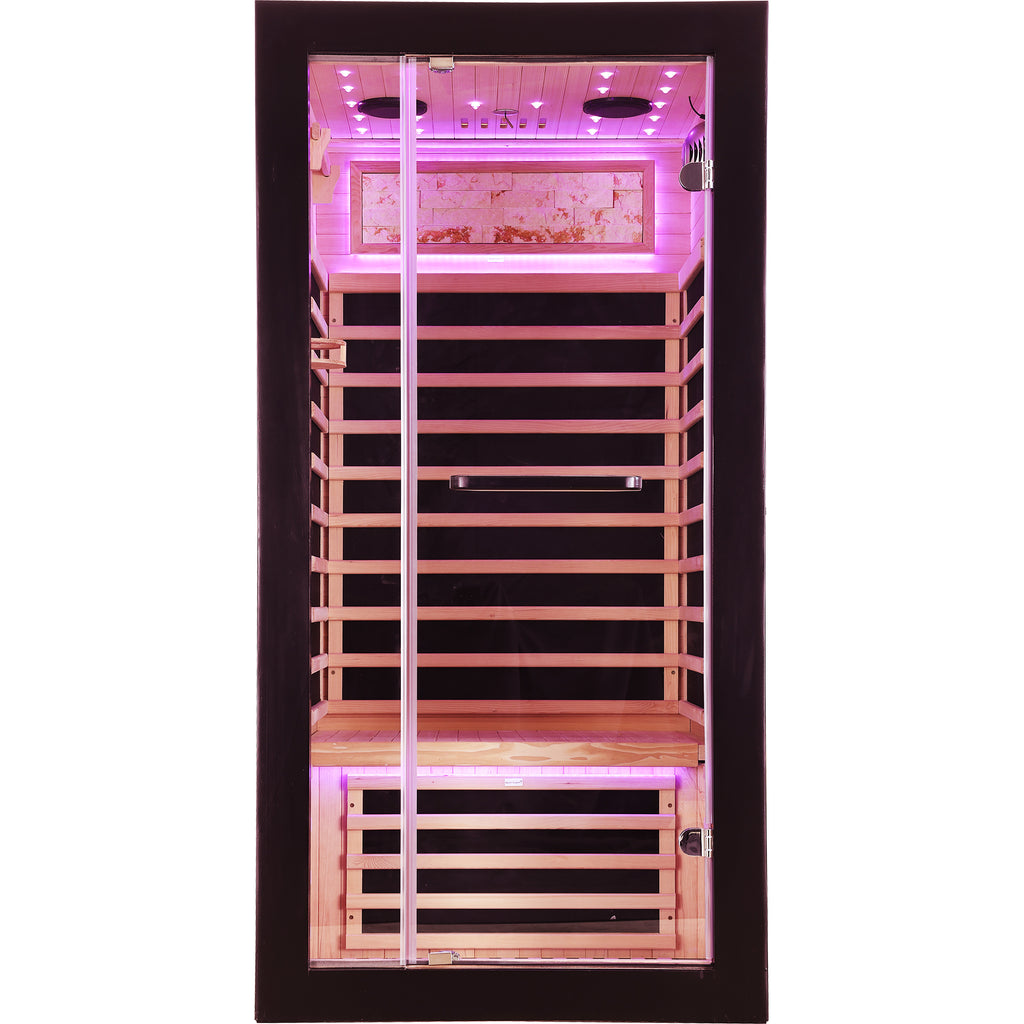 Single-Person Starlight Ceiling Lighting Sauna