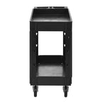 Two-Shelf Utility Cart with Wheels