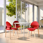 Summer 4-Pack Crimson Chairs