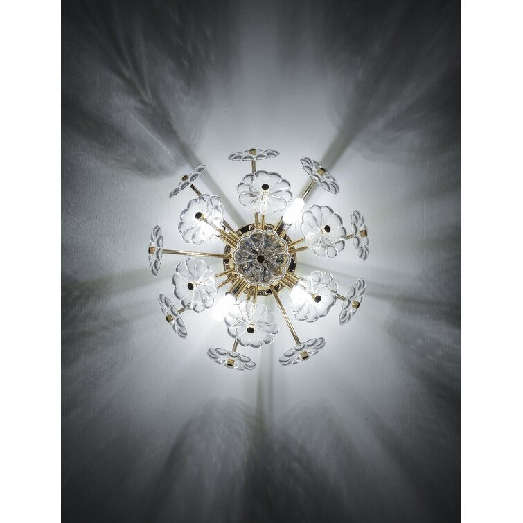 Gold Flush Mount Ceiling Light