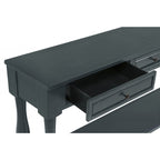 63" Long Console Table with Drawers and Shelf