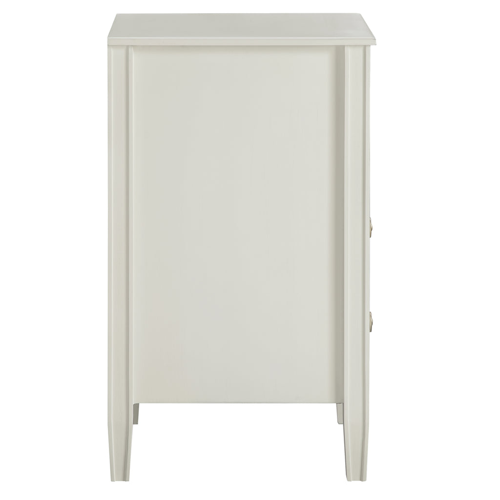 Winston 2-Drawer Storage Nightstand - Antique