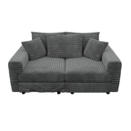 Plush Corduroy 3-Seat Sofa - Modern Design for Ultimate Comfort