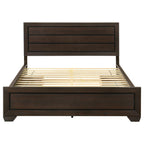Holmgren Dark Cocoa Eastern King Storage Panel Bed