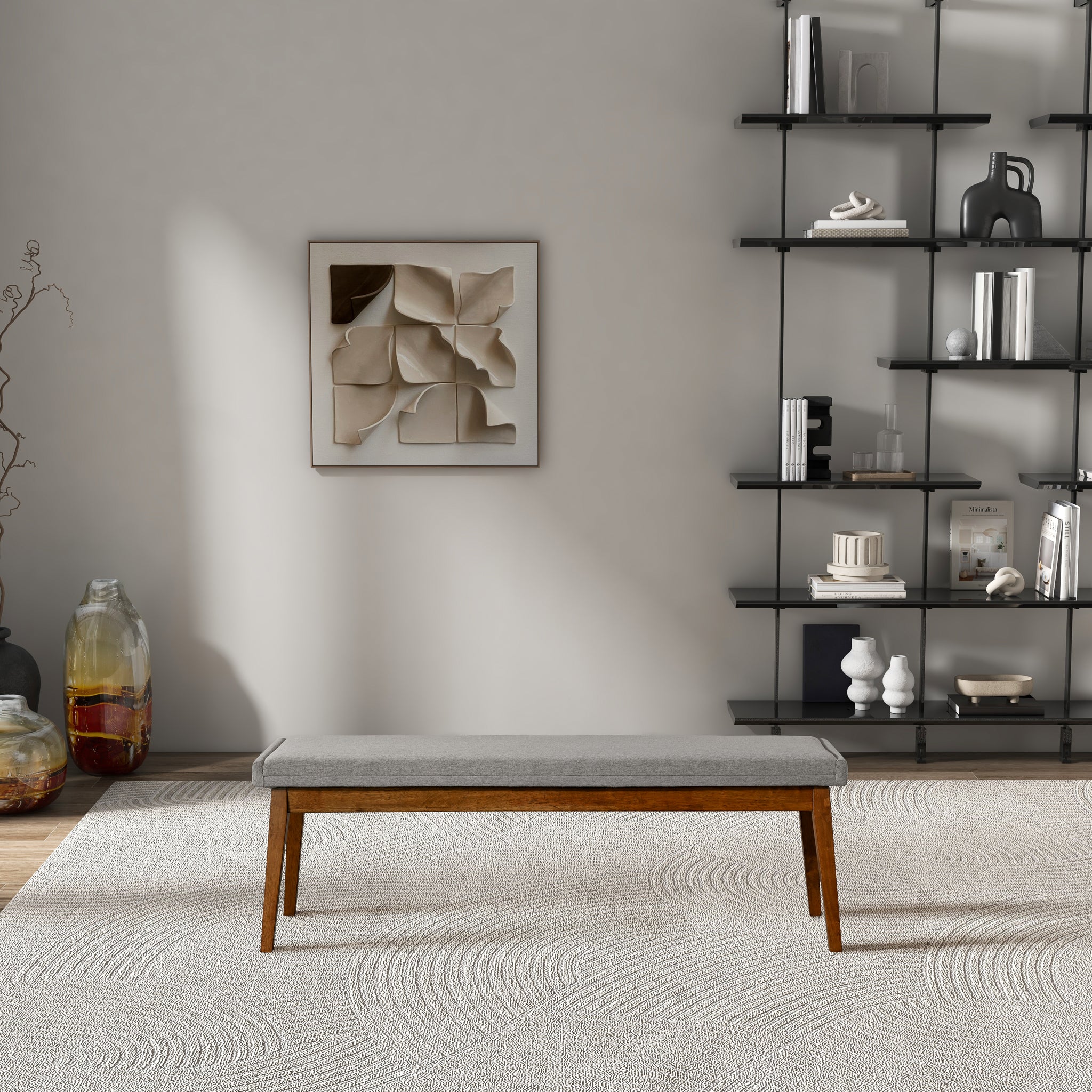 Warren Bench in Ash