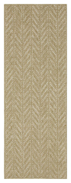 Earth GC_NTL1014 Jute/White Indoor/Outdoor Area Rug