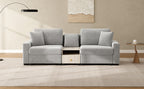 Modern Sofa Couch 95.7" Modular Sofa Upholstered Sofa Couch
