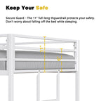Adam Sturdy Twin over Twin Bunk Bed - Metal