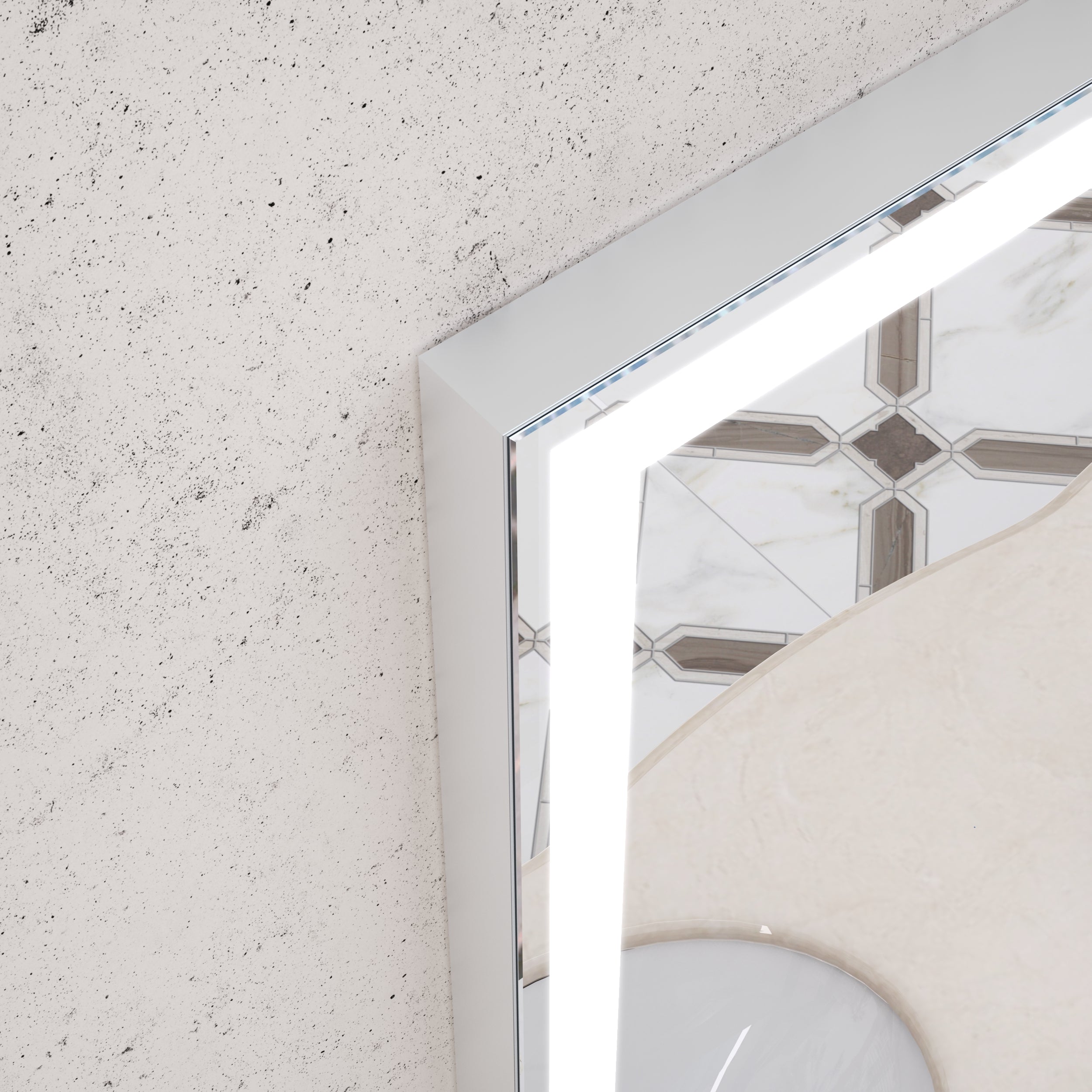 48x36 Inch LED Bathroom Vanity Mirror