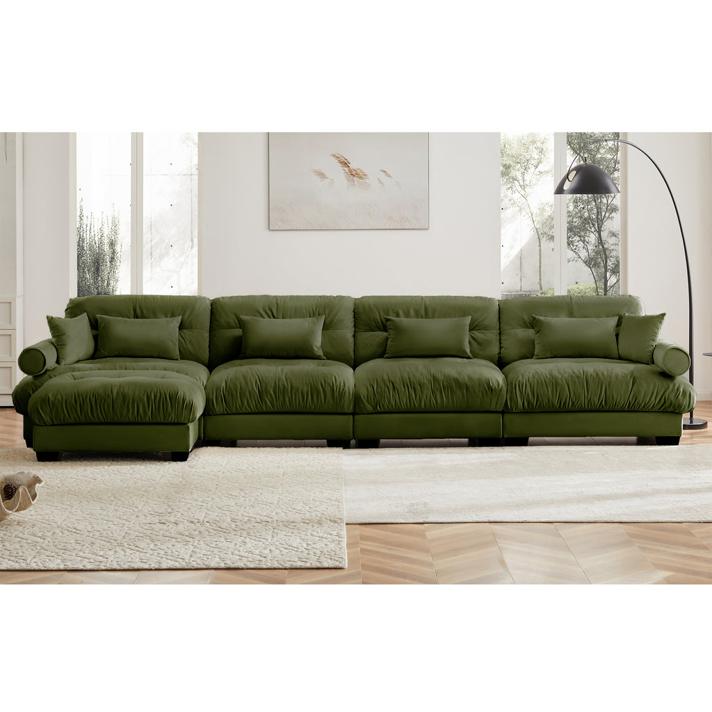 L Shaped Sectional Cloud Sofa