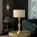 Topaz 27" Metal Table Lamp