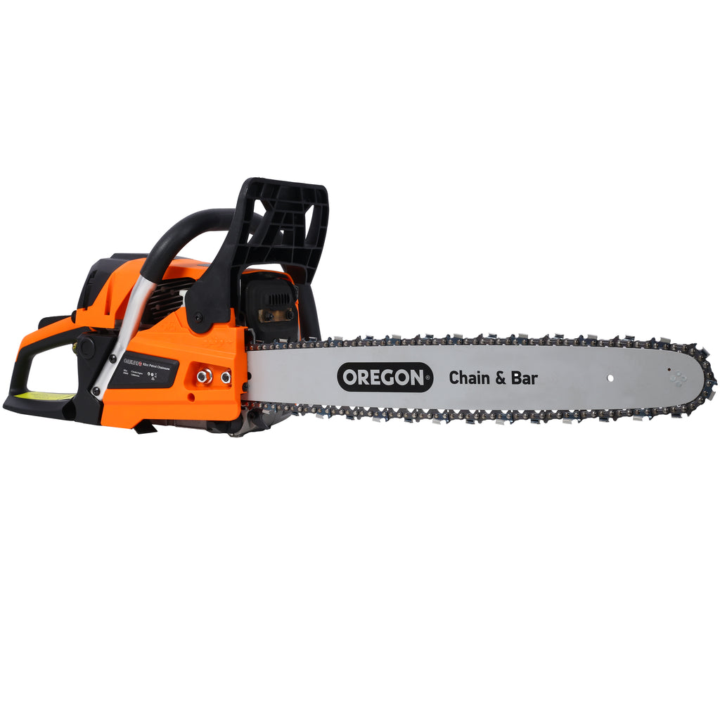 62CC Gas Powered Chainsaw, 20 Inch Oregon Chain & Bar