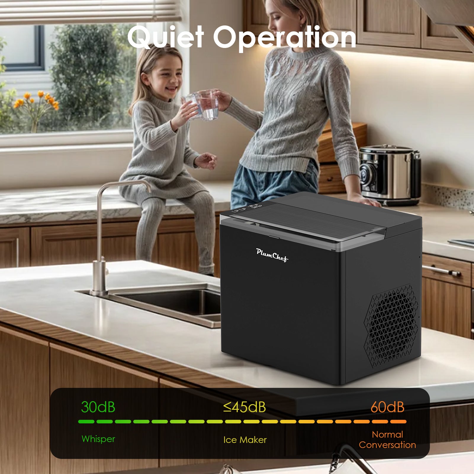 Bullet Ice Maker Machine