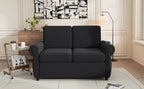 Orisfur Pull Out Sofa Bed Loveseat with Twin Size Memory Mattress