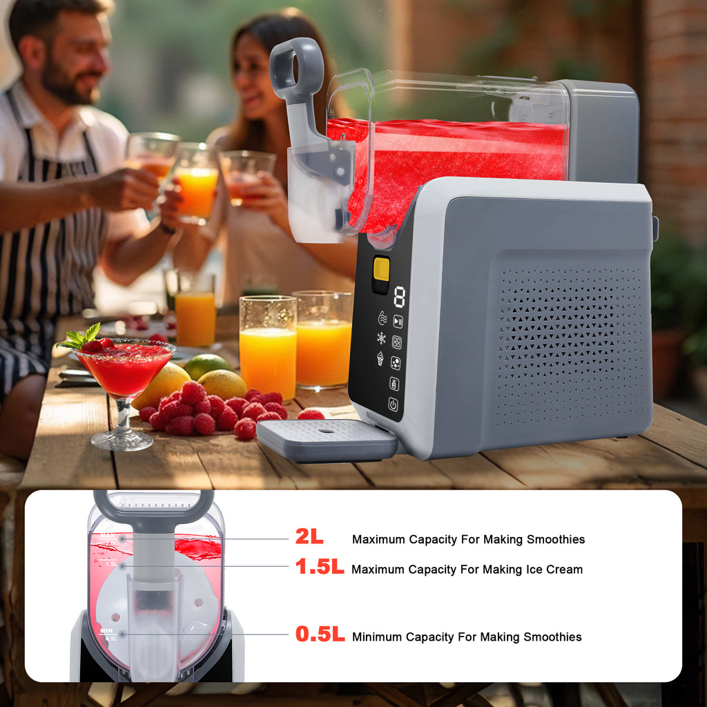 Slushie Machine for Home – No Ice Needed