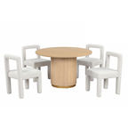 Modern Dining Chair Set of 2, Boucle Upholstered