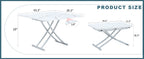 Modern Minimalist Multifunctional Lift Table