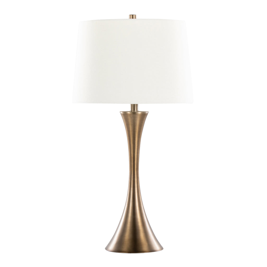 29" Contemporary Metal Table Lamp