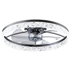 23.6" Ceiling Fans with Lights - Remote & APP Control