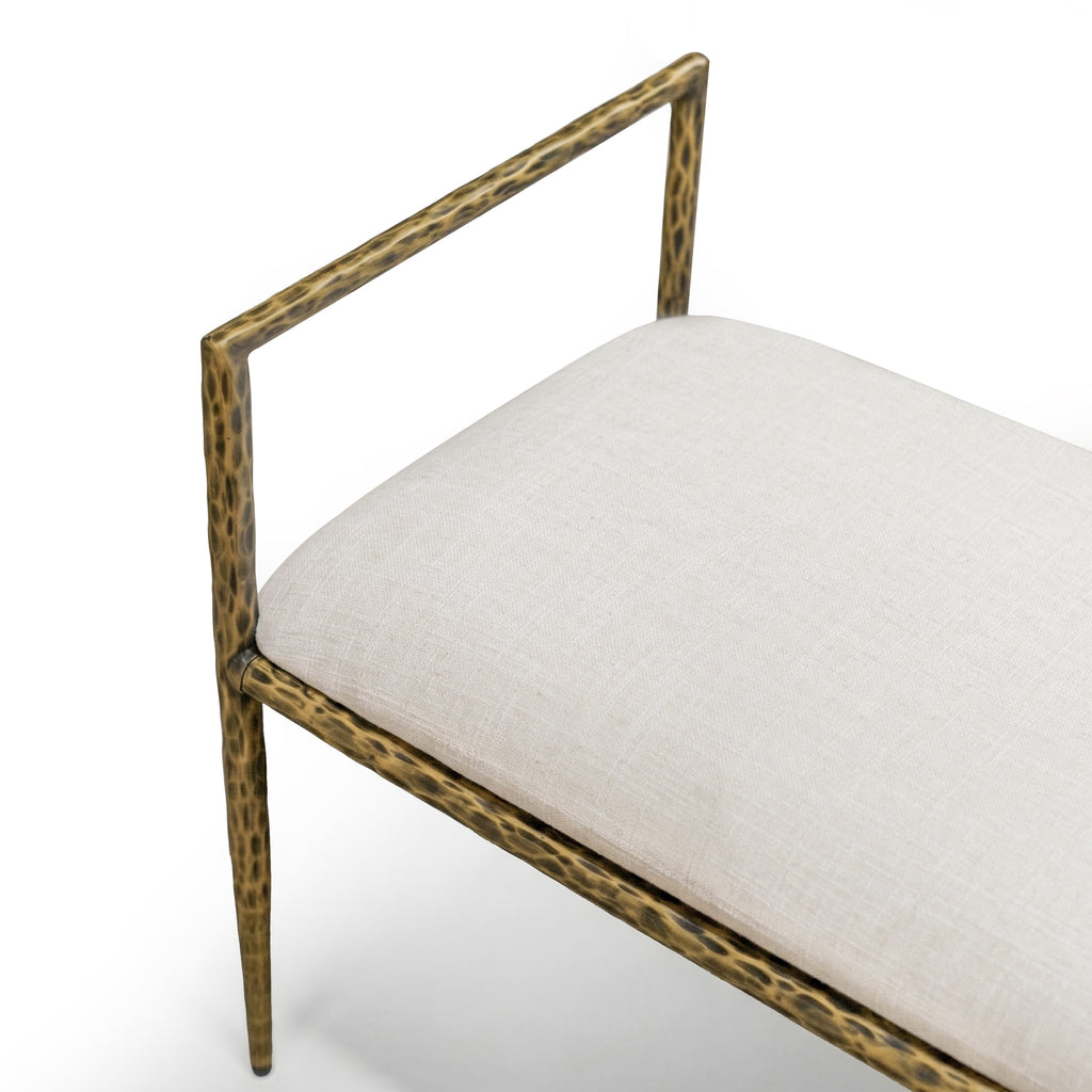 Contemporary Style 1pc Bench Matte