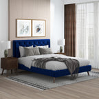 Dillon Mid-Century Modern Platform Bed
