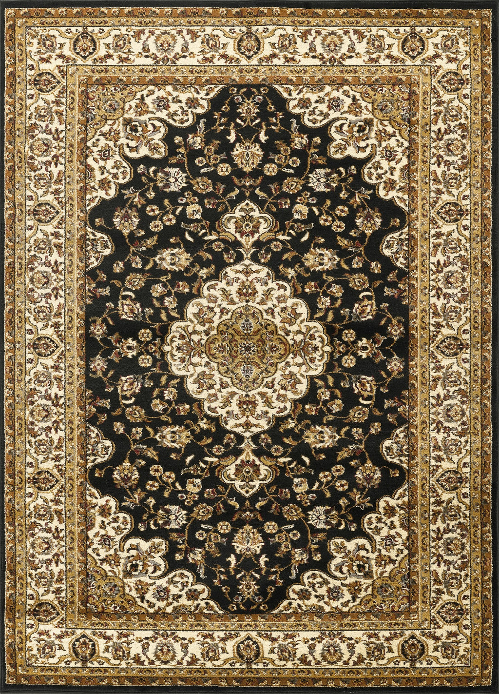 Classic GC_VIN5003 Black Area Rug