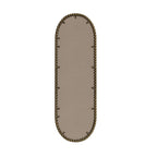 Iron Art Oval Retro Mirror, Antique Effect