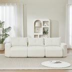 Chenille Sofa for Living Room - 109" Large Modern 3-Seater