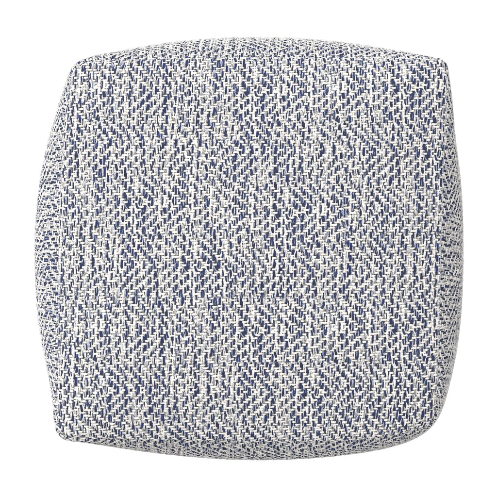 Nate 18 Inch Square Pouf