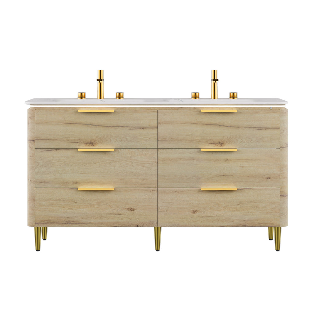Amara 60'' Bathroom Vanity & Sinks