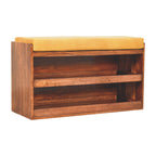 Solid Wood Buffalo Hide Pull Out Honey Storage Cabinet