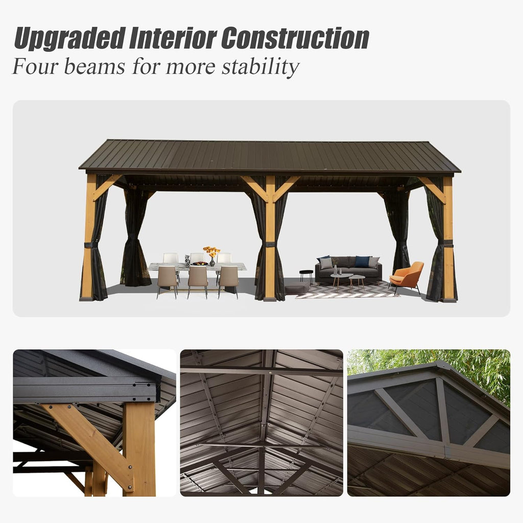 Cedar Wood Gazebo