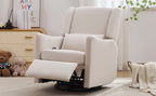 29.5" Wide Wingback Swivel Rocker Recliner Chair