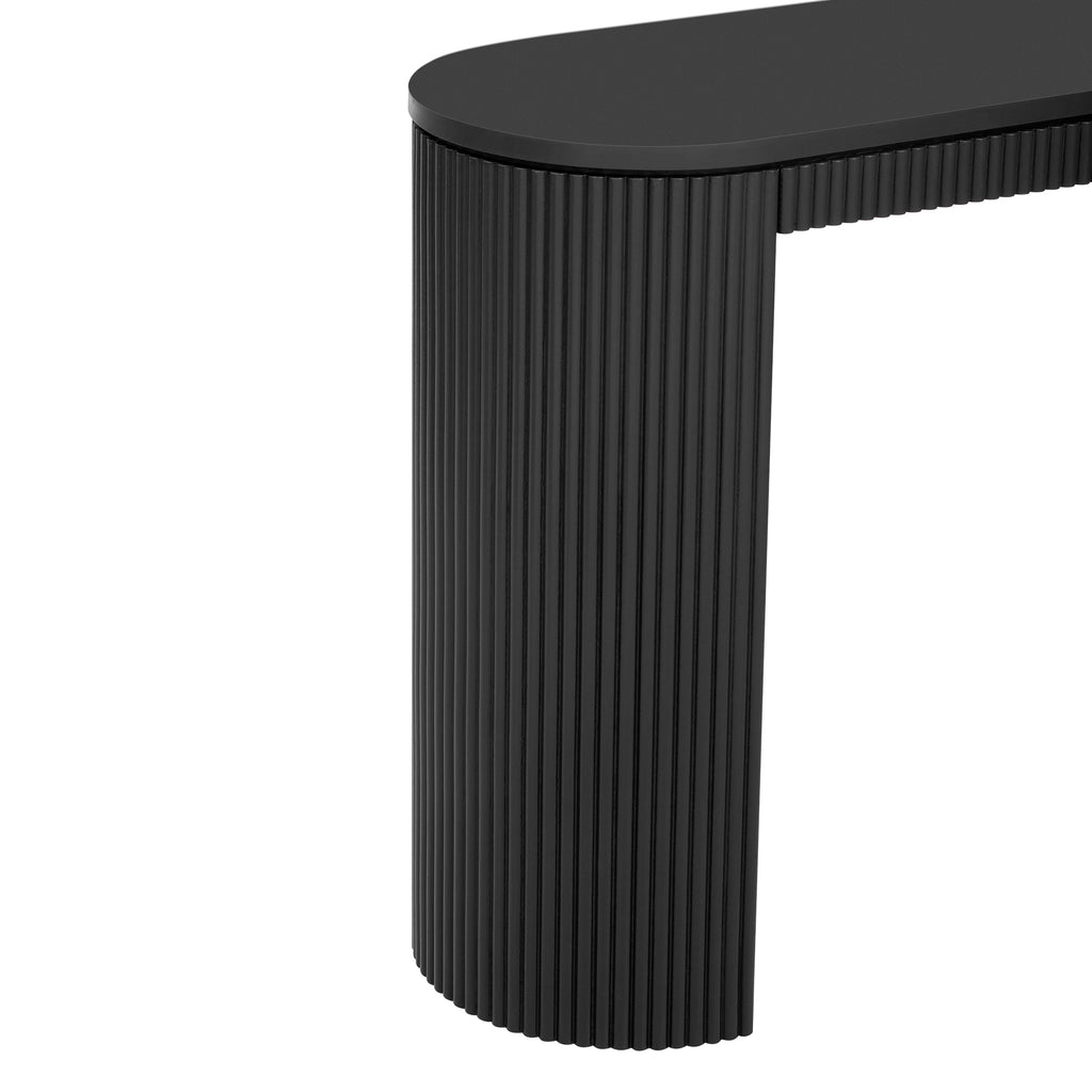 U_STYLE Curved Design Console Table