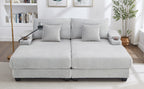 Modern Chaise Sofa 75.5" Chaise Lounge