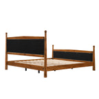 King Size Upholstered Platform Bed Frame