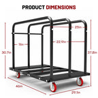 2000LBS Heavy Duty 2-in-1 Table Dolly