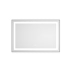 36" x 24" LED Bathroom Mirror with Front and Backlight