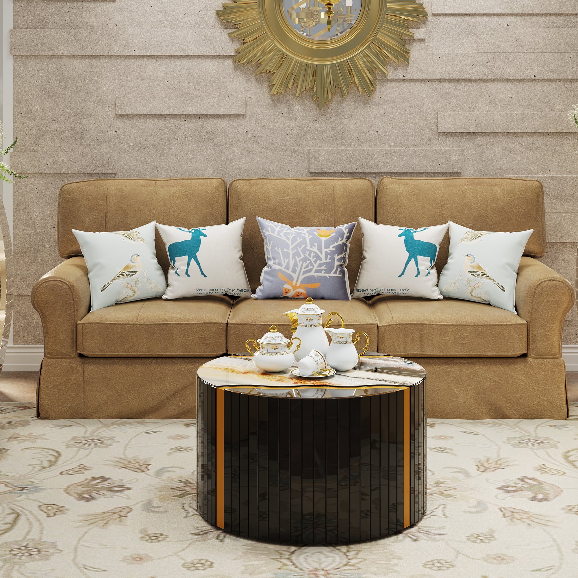 Modern Round Coffee Table