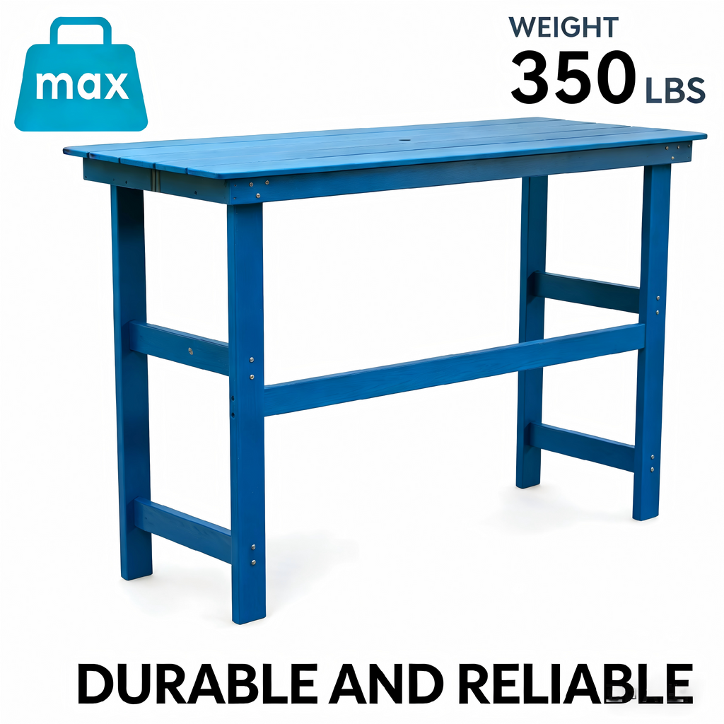 HDPE Type Outdoor Dining and Bar Table