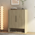 Wooden Shoe Storage Cabinet with Doors
