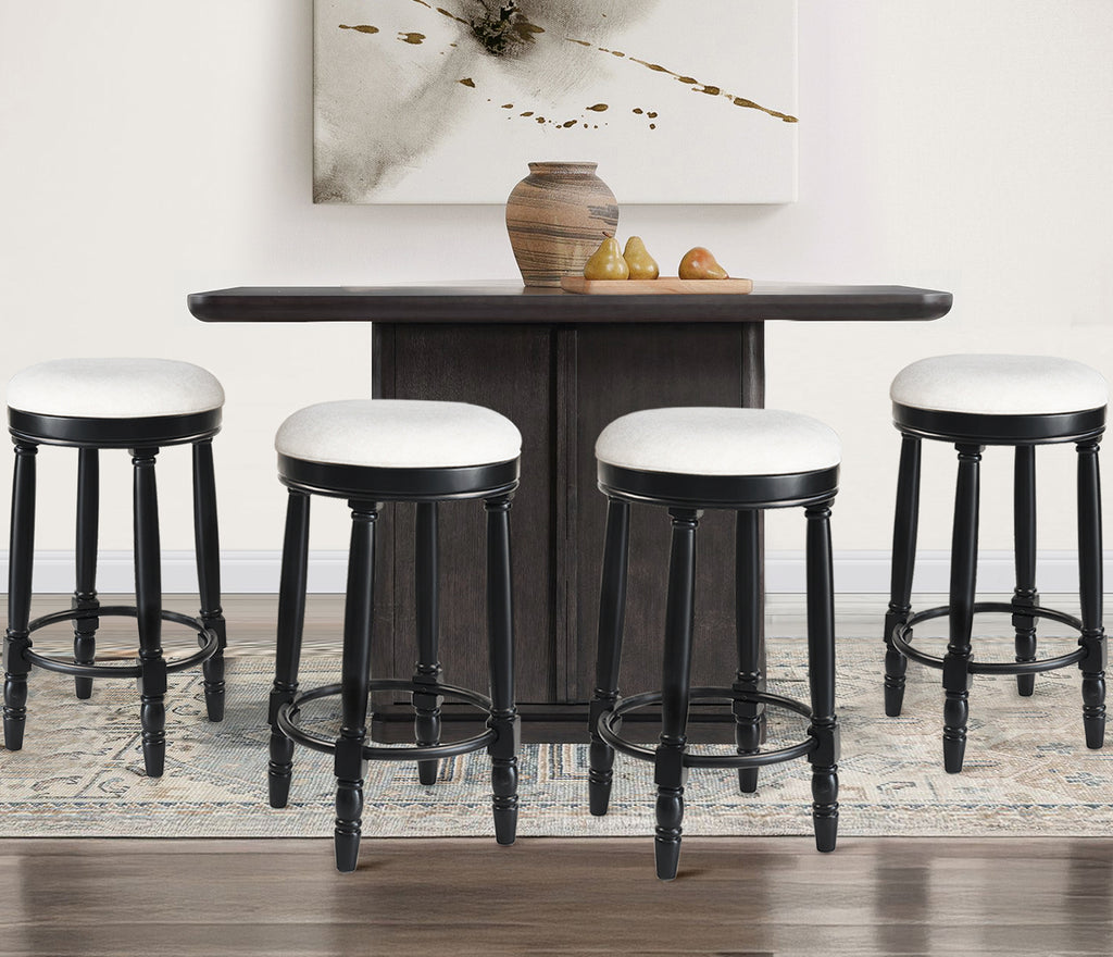 AGODY Bar Stools Set of 2, 26" Counter Height