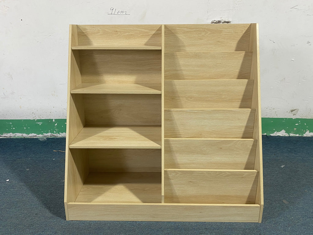 Kids Bookshelf and Toy Storage Organizer