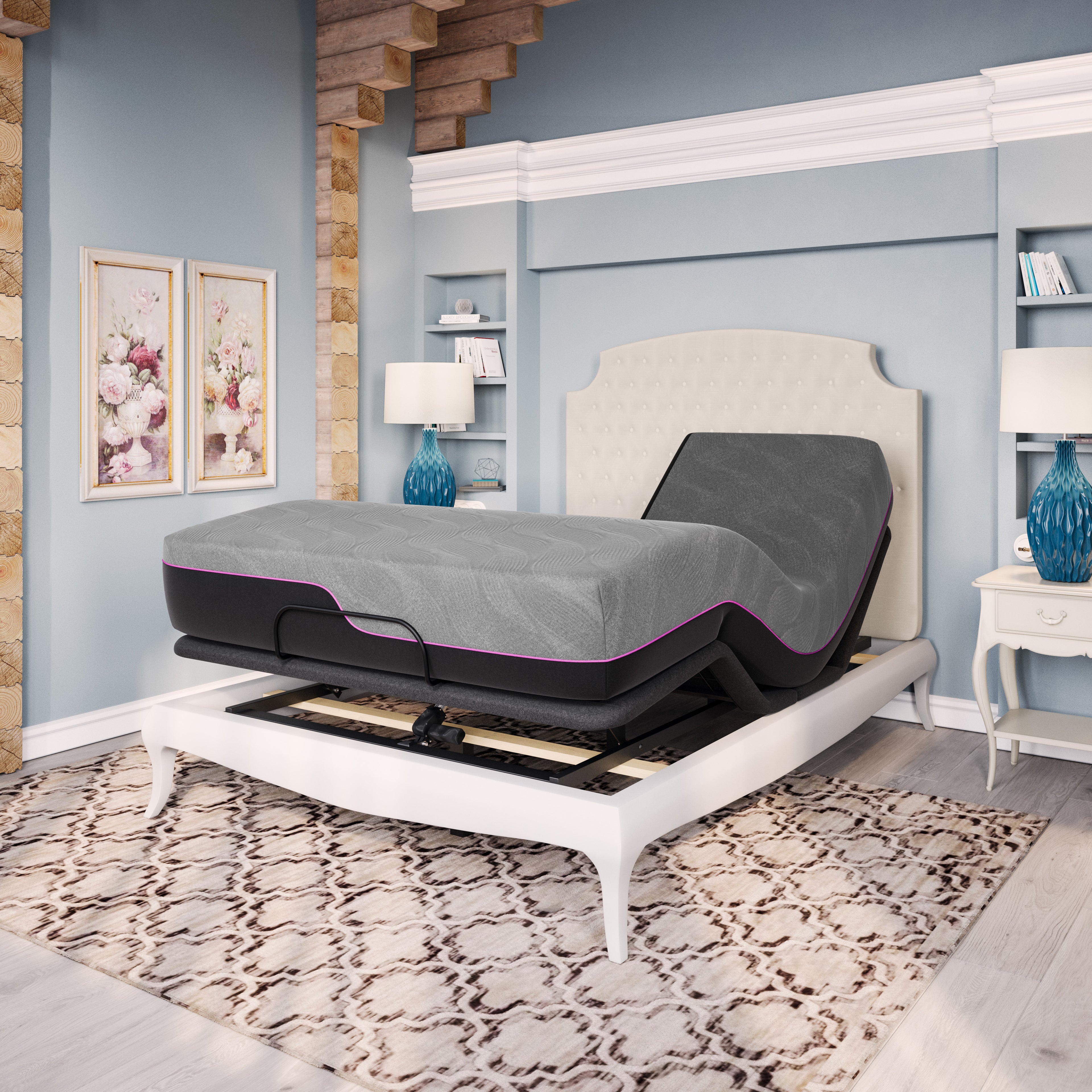Bridgevine Home 11-Inch Renew Flex Head Cooling GelCare Memory Foam Mattress, King Size